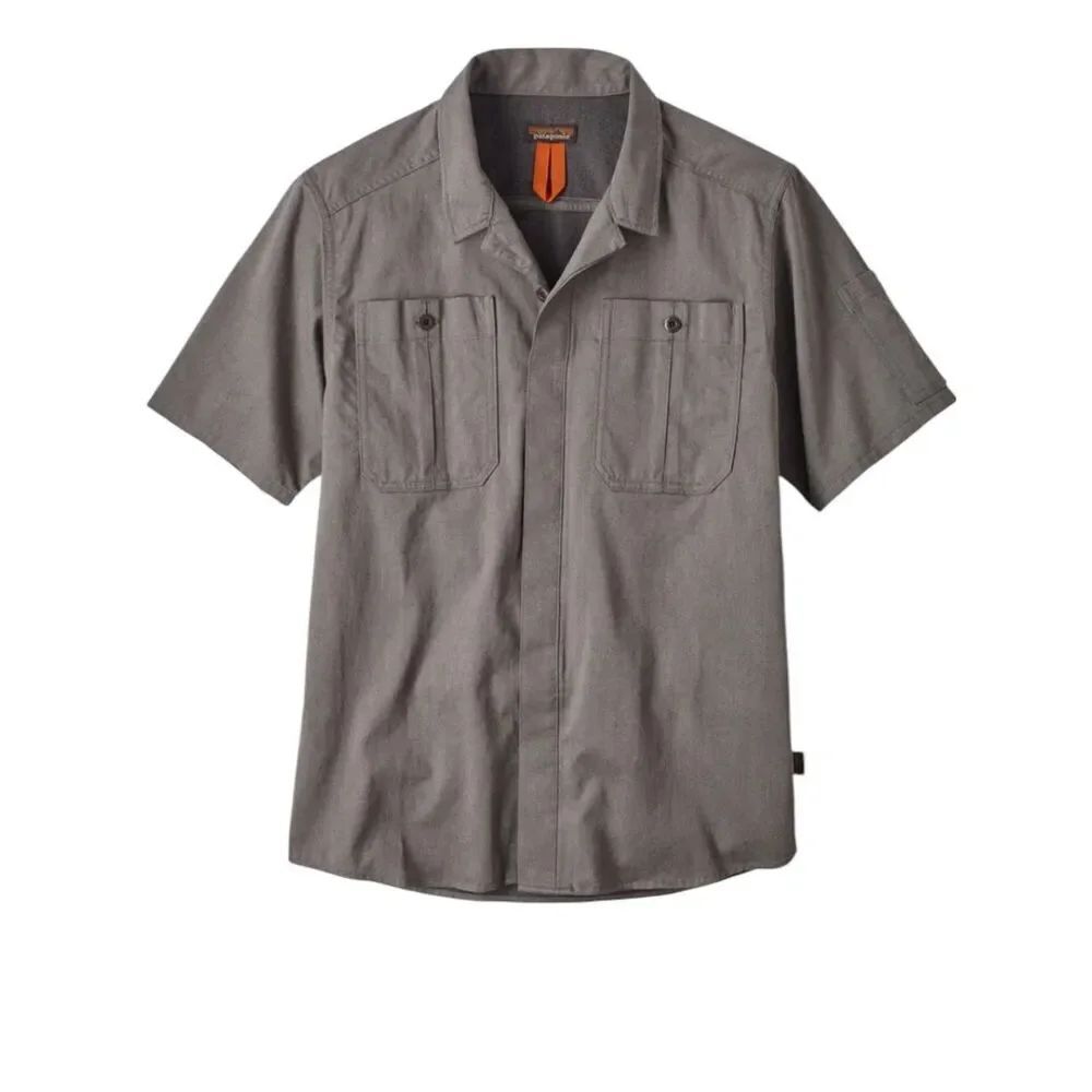 Patagonia Men's Shop Shirt hex Grey XXL NWT